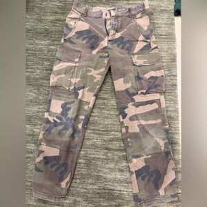 Maje Camo Jeans - Green, Brown, Black Cargo
